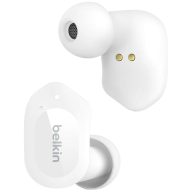   Belkin SoundForm Play In Ear headset Bluetooth® Fehér Headset, Töltőtok, Izzadásálló
