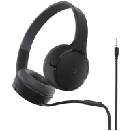   Belkin SoundForm Mini On Ear headset Vezetékes Fekete Hangerő korlátozás