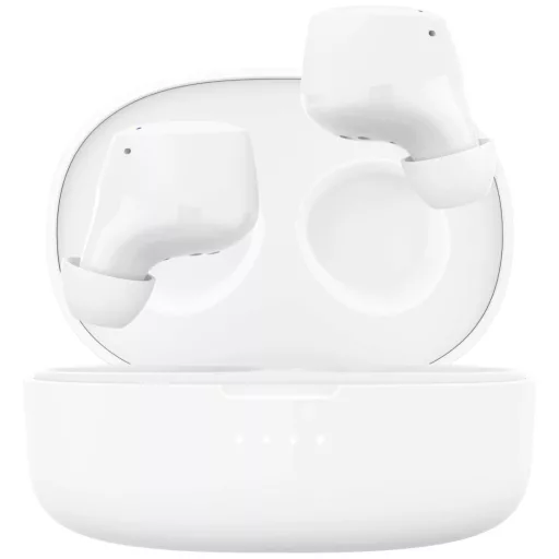 Belkin SoundForm Bolt In Ear headset Bluetooth® Fehér Headset, Töltőtok, Izzadásálló