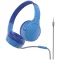 Belkin SoundForm Mini On Ear headset Vezetékes Kék Hangerő korlátozás