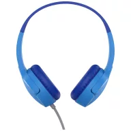   Belkin SoundForm Mini On Ear headset Vezetékes Kék Hangerő korlátozás