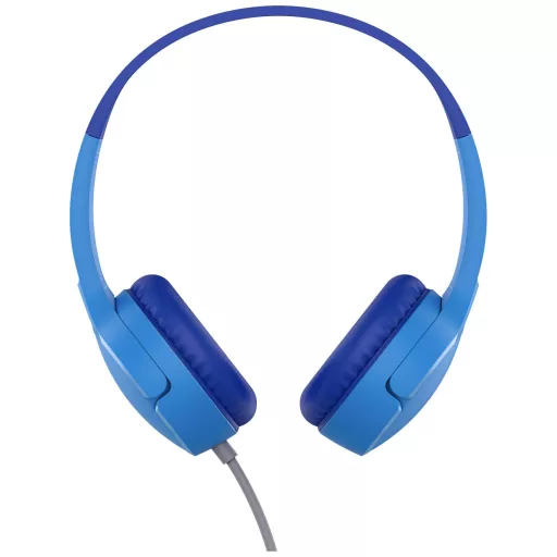 Belkin SoundForm Mini On Ear headset Vezetékes Kék Hangerő korlátozás