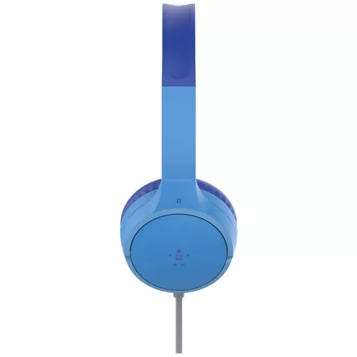 Belkin SoundForm Mini On Ear headset Vezetékes Kék Hangerő korlátozás