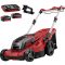 Einhell Professional GP-CM 36/450 Power X-Change Akku Akkus fűnyíró #####inkl. Twincharger Ladegerät, 2 db akkuval 4000 mAh 18 V Vágási szélesség (max.) 38 cm
