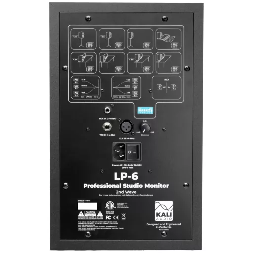 Kali Audio LP-6 2nd Wave Aktív monitor hangfal 16.51 cm 6.5 coll 40 W 1 db
