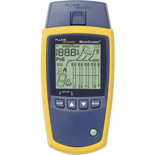 Kábelteszter 5584172 Fluke Networks LIQ-KIT-MS2-100