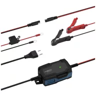   Ansmann BC 6-12V / 1 A 1001-0142 Autós töltőkészülék, Műhely töltőkészülék, Automatikus töltő, Akkufelügyelet 6 V, 12 V 1 A 1 A