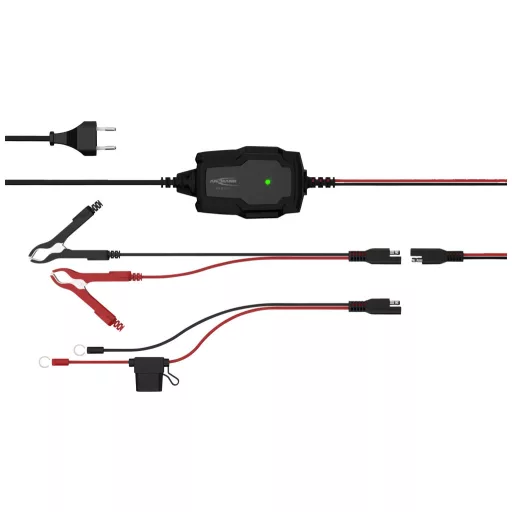 Ansmann BC 6-12V / 1 A 1001-0142 Autós töltőkészülék, Műhely töltőkészülék, Automatikus töltő, Akkufelügyelet 6 V, 12 V 1 A 1 A