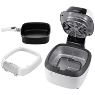   DeLonghi DL FH2133/1 Forrólevegős fritőz 1.25 kg 1400 W Tapadásmentes bevonat, Grillező funkció, Forrólevegő funkció, Kijelzővel