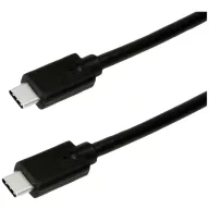   Roline green USB kábel USB 3.2 Gen2x2 USB-C® dugó, USB-C® dugó 2.00 m Fekete Halogénmentes, TPE köpeny 11.44.9073