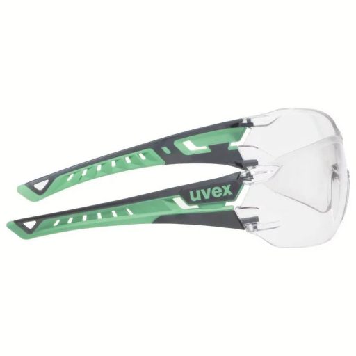 uvex pheos nxt 9128295 Védőszemüveg UV-védelemmel Szürke, Zöld EN 166:2001, EN 170:2002