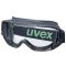 uvex megasonic planet 9320295 Védőszemüveg UV-védelemmel Szürke, Zöld EN 166:2001, EN 170:2002
