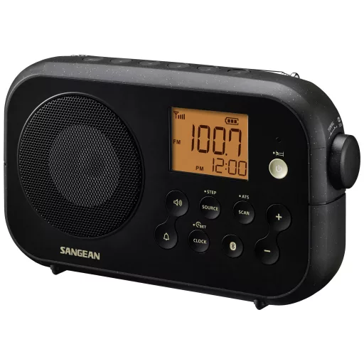 Sangean PR-D12 BT Asztali rádió AM, URH Bluetooth® Fekete