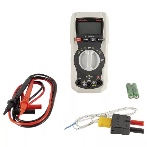 Multimetrix DMM 54 Kézi multiméter digitális CAT III 600 V Kijelző (digitek): 4000