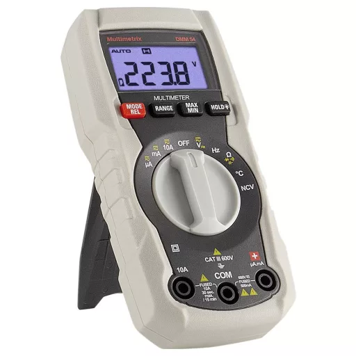 Multimetrix DMM 54 Kézi multiméter digitális CAT III 600 V Kijelző (digitek): 4000