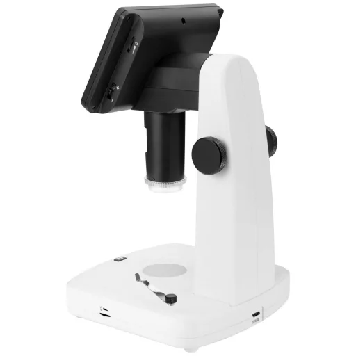 TOOLCRAFT TO-9076404 TOOLCRAFT TO-9076404 Toolcraft 12,7 cm-es (5 hüvelykes) LCD digitális mikroszkóp polarizátorral 300 x Beeső fény, Átvil 300 x Beeső fény,