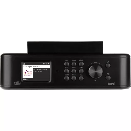 Imperial DABMAN i460 (sw) Konyhai internetrádió Internet, DAB+, URH, FM Bluetooth®, Internetrádió, URH, USB, WLAN, Vészhelyzeti rádió Amazon Music, Deezer,