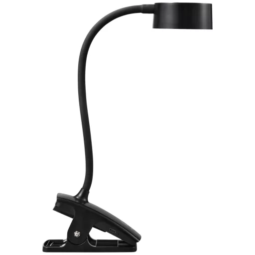 Renkforce RF-6053266 Csíptetős lámpa LED Fixen beépített LED-es 2 W Fekete