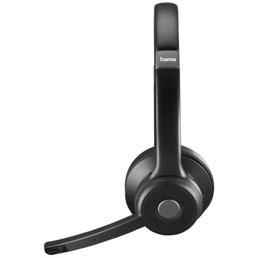 Hama BT700 Számítógép On Ear headset Bluetooth® Stereo Fekete Headset, Hangerő szabályozás
