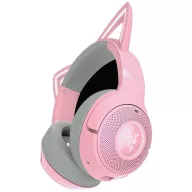   RAZER Kraken Kitty BT V2 Over Ear fejhallgató Bluetooth® Stereo kvarc, Rózsaszín Gamer