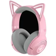   RAZER Kraken Kitty BT V2 Over Ear fejhallgató Bluetooth® Stereo kvarc, Rózsaszín Gamer