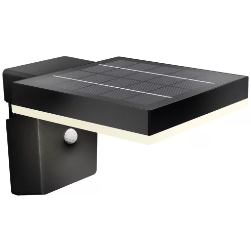 Philips LED Zonal 8720169265745 Napelemes kültéri fali lámpa mozgásjelzővel LED 1.3 W Fekete