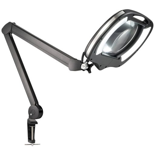 TOOLCRAFT TO-9090711 ESD nagyító lámpa bilincstartóval Nagyítási tényező=2.25 x 2021-es energiahatékonysági osztályok F (A - G)