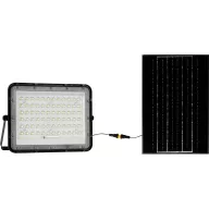   V-TAC VT-120W 7825 LED-es fényszóró, Napelem modul 15 W Hidegfehér Fekete