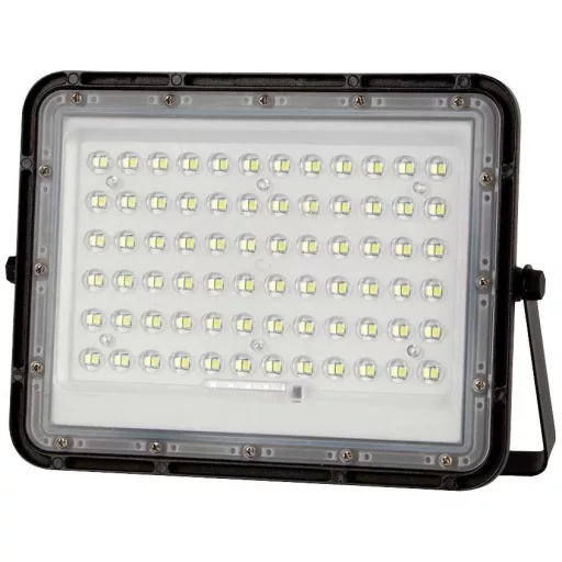 V-TAC VT-120W 7825 LED-es fényszóró, Napelem modul 15 W Hidegfehér Fekete