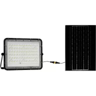   V-TAC VT-120W 7826 LED-es fényszóró, Napelem modul 15 W Semleges fehér Fekete