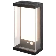   V-TAC 23032 VT-1193-B Napelemes kültéri fali lámpa mozgásjelzővel LED LED 1 W Tiszta fekete