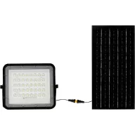   V-TAC VT-80W 7823 LED-es fényszóró, Napelem modul 10 W Hidegfehér Fekete