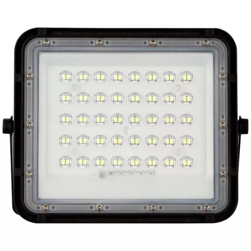V-TAC VT-80W 7823 LED-es fényszóró, Napelem modul 10 W Hidegfehér Fekete