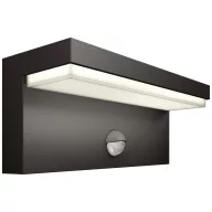   Philips LED Bustan 8720169257412 LED-es kültéri fali lámpa mozgásérzékelővel LED 3.8 W Antracit