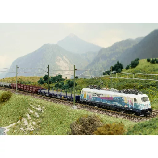 MiniTrix 16877 N BR 186 elektromos mozdony a Railpool AG-tól
