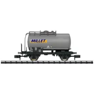 MiniTrix Hobby 18098 N tartálykocsi MILLET az SNCF-től