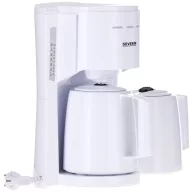 Severin KA 9309 Kávéfőző Fehér Hőszigetelt kiöntő