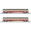 MiniTrix 18721 N 2 db Swiss Express személygépkocsi készlet az SBB-től 2. készlet