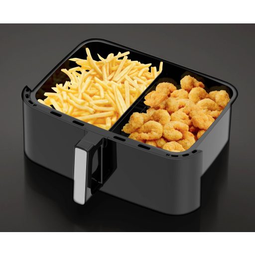 Trisa Crunchy Fry Pro Forrólevegős fritőz 10 l 2400 W Fekete