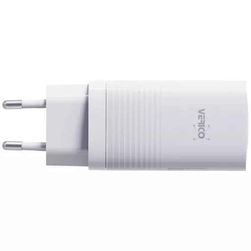 Verico Mojo 65W GaN 3 USB-s töltőkészülék 65 W 1x USB-A, 2x USB-C® Power Delivery Fehér Beltér