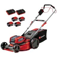   Einhell Professional GP-CM 36/52 S Li BL (4x5,2Ah) Akku Akkus fűnyíró 2. Iker töltő, 4 db akkuval 18 V Vágási szélesség (max.) 52 cm