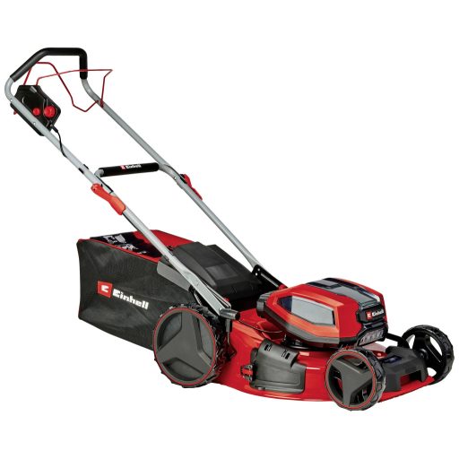 Einhell Professional GP-CM 36/52 S Li BL (4x5,2Ah) Akku Akkus fűnyíró 2. Iker töltő, 4 db akkuval 18 V Vágási szélesség (max.) 52 cm