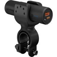   Goobay Goobay 60656 Powerbank für Fahrrad 5000 mAh Bike Fahrradhalterung USB Buchse PD Powerbank 5000 mAh Lítiumion Fekete állapotjelző, LED-es zseblámpa