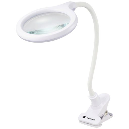 TOOLCRAFT TO-9176673 LED-es nagyítós lámpa Nagyítási tényező: 1.75 x Fehér