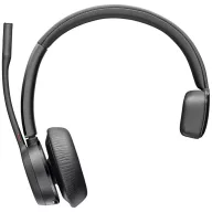   HP Poly Voyager 4310 On Ear headset Bluetooth®, Vezetékes Mono Fekete Headset, Mono