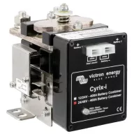   Victron Energy Cyrix-i 12/24V 400A Relé Névleges feszültség: 12 V, 24 V Max. kapcsolási áram: 400 A 1 db
