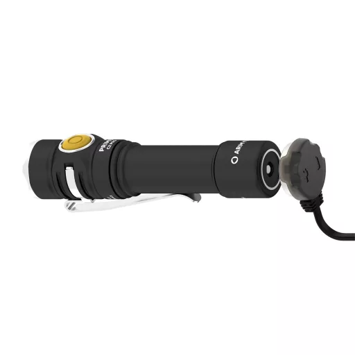 ArmyTek Prime C2 Pro Magnet USB Warm LED Kézilámpa Övcsíptetővel, Tokkal Akkuról üzemeltetett 2230 lm 118 g