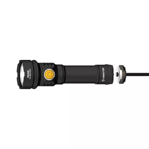 ArmyTek Prime C2 Pro Max White LED Kézilámpa Csuklópánt, Tokkal Akkuról üzemeltetett 4000 lm 203 g