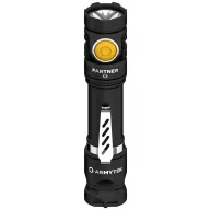   ArmyTek Partner C2 Magnet USB White LED Kézilámpa Övcsíptetővel, Tokkal Akkuról üzemeltetett 1100 lm 118 g