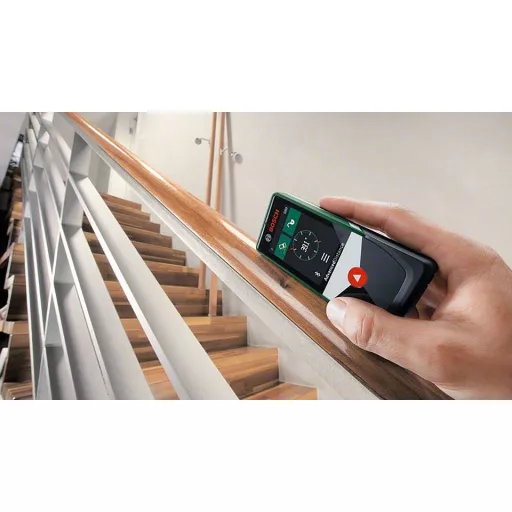 Bosch Home and Garden AdvancedDistance 50C Lézeres távolságmérő Bluetooth-os, Érintőkijelző 50 m